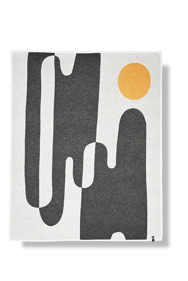 Cotton Blanket “Antibes” by Catherine Lavoie