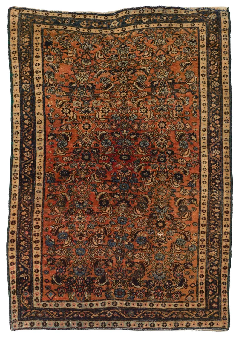 Antiker Bidjar | 161 cm x 110 cm | Nr. Z-4490