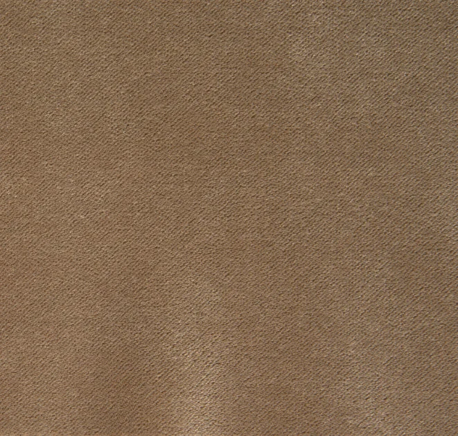 Velvet Curtain in Cork Color - Extra Wide