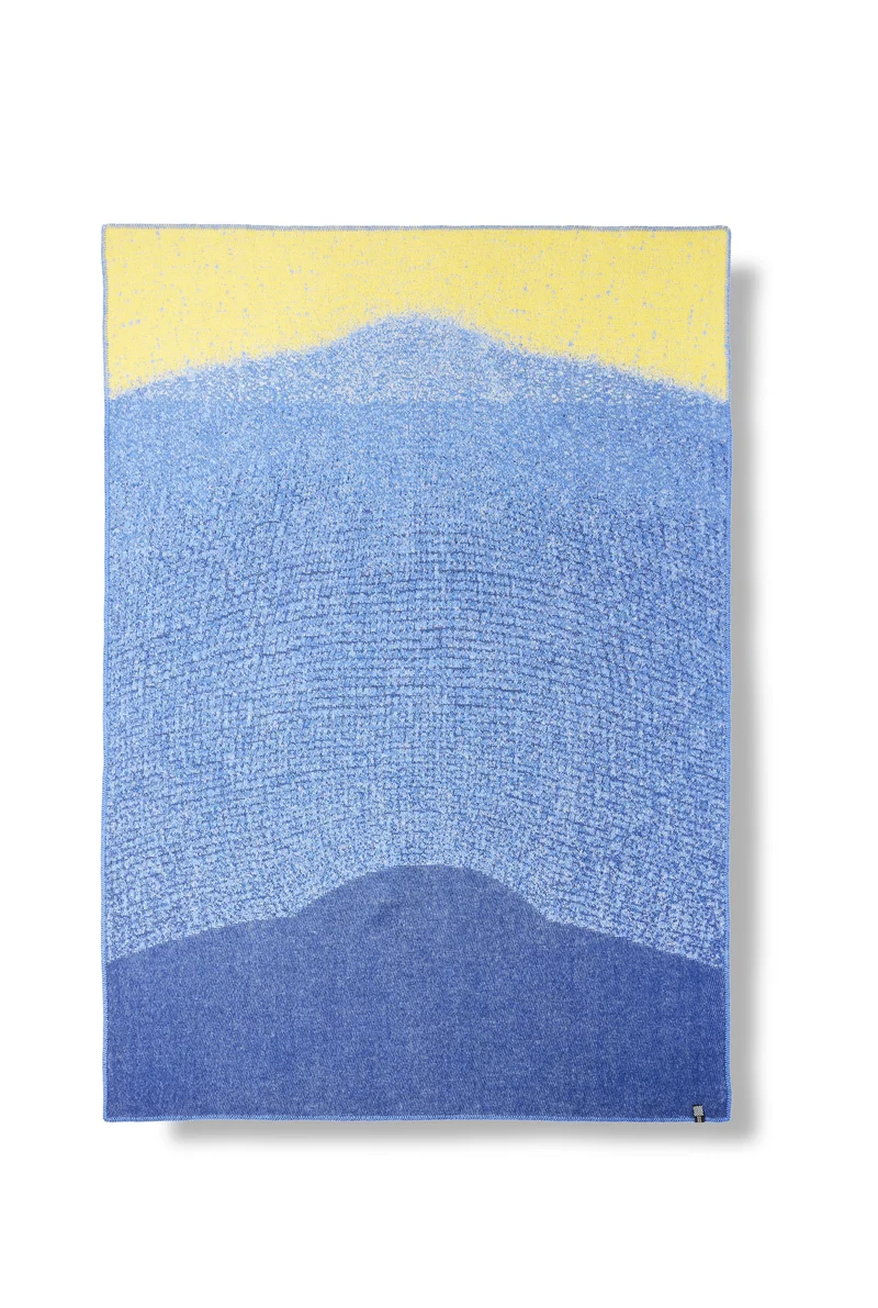 Wool Blanket "Planet" by Teo González