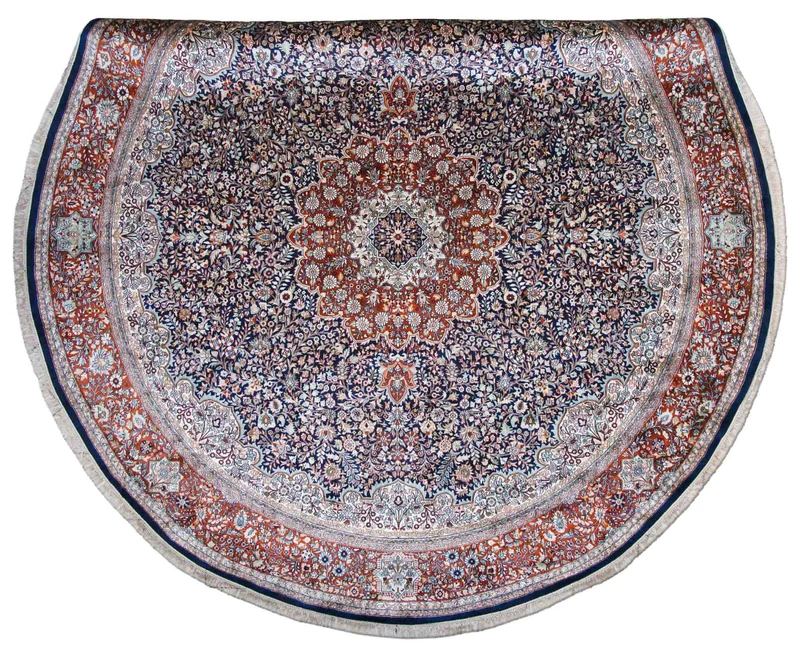 Kaschmir Teppich aus reiner Seide | 363 cm x 363 cm | Nr. Z-4485