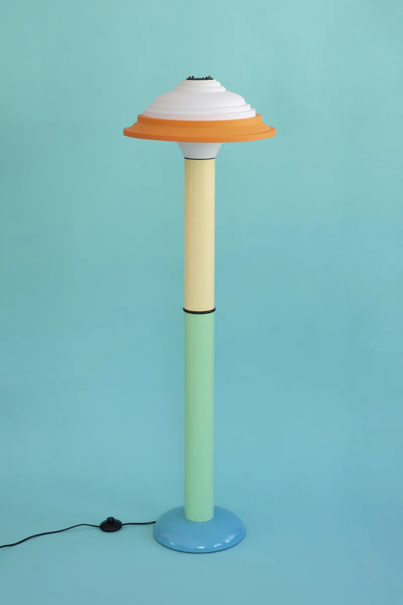 FL4 Floor Lamp by SOWDEN - Green / Yellow