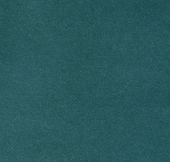 Velvet Curtain in Petrol Color - Extra Wide
