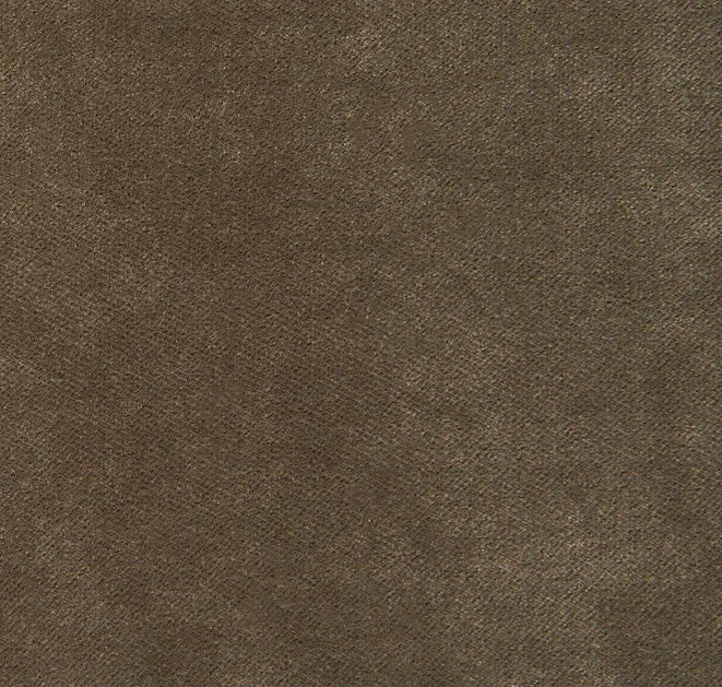 Velvet Curtain in Mokka Color - Extra Wide