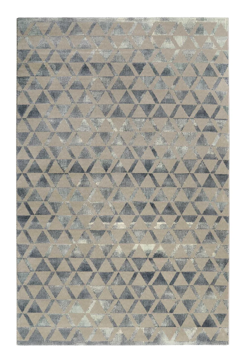 Teppich Grau Blau Silber Kurzflor "Pearl 2.0" WECONhome