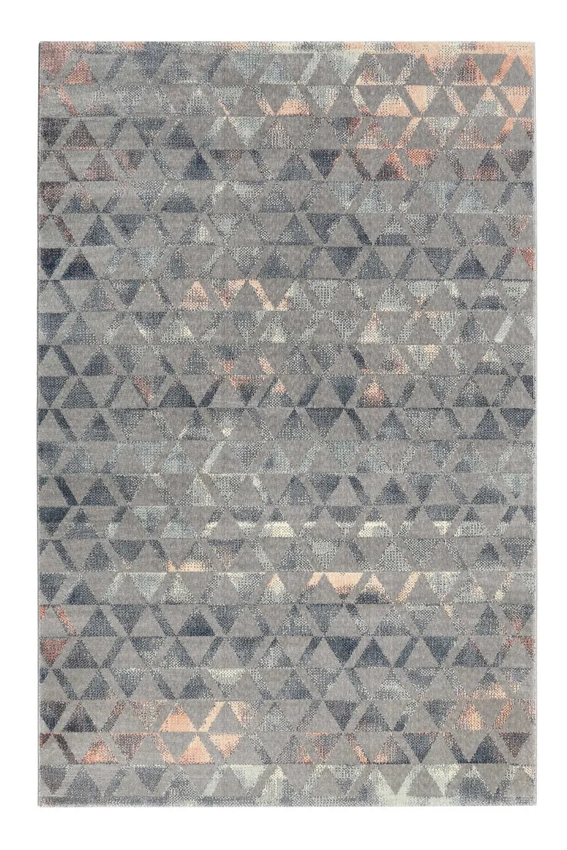 Teppich Grau Taupe Rosa Kurzflor "Pearl 2.0" WECONhome