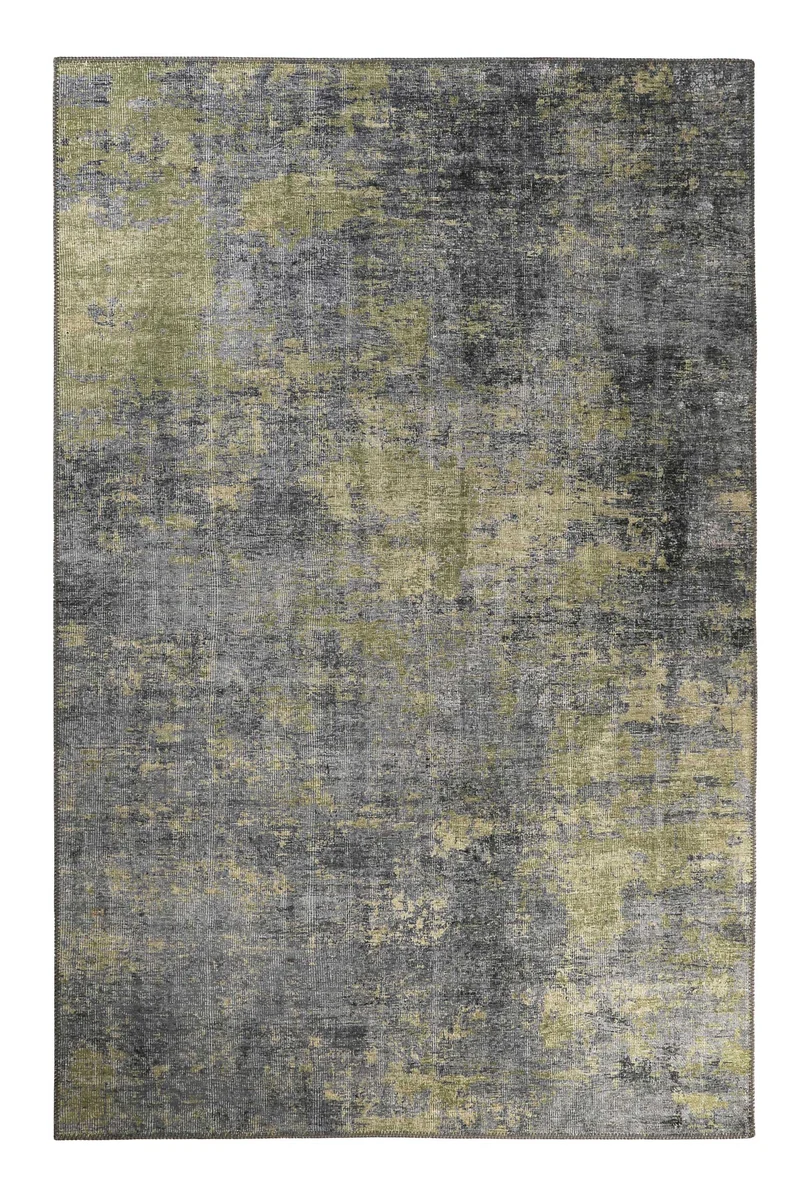 Vintage Teppich Blaugrau Grün "Night Hour" WECONhome