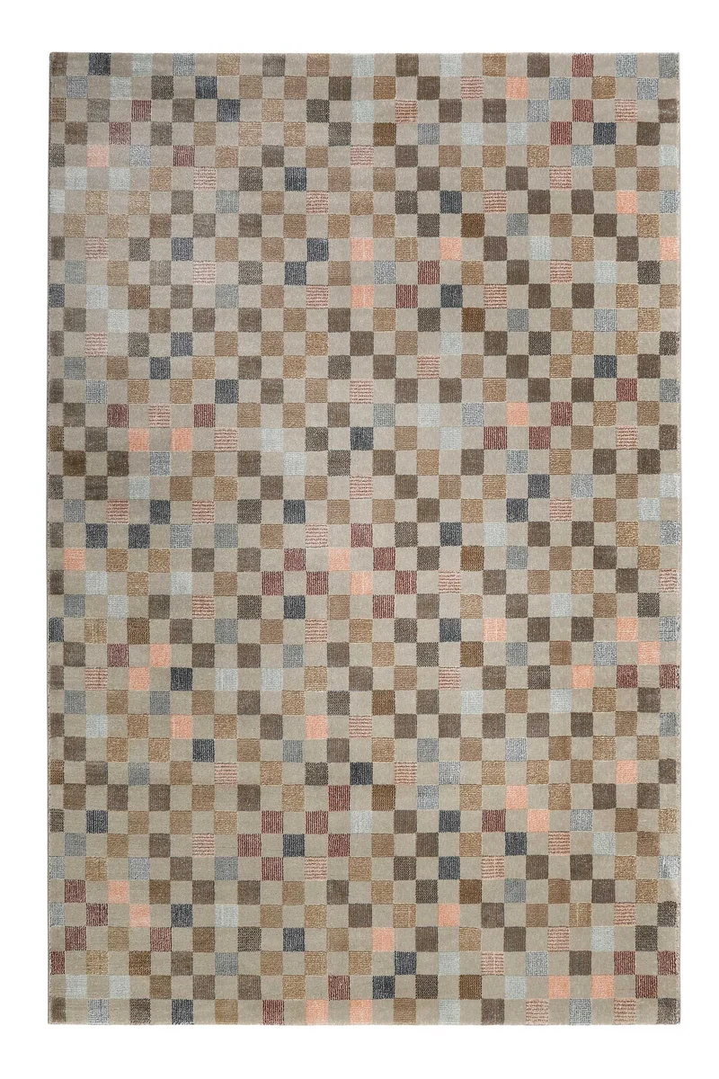 Teppich Beige Bunt Kurzflor "Physical 2.0" WECONhome