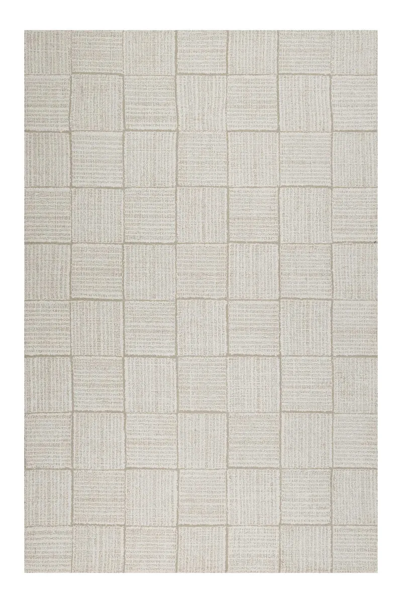 Teppich Creme Beige aus Naturfasern "Lasse" WECONhome