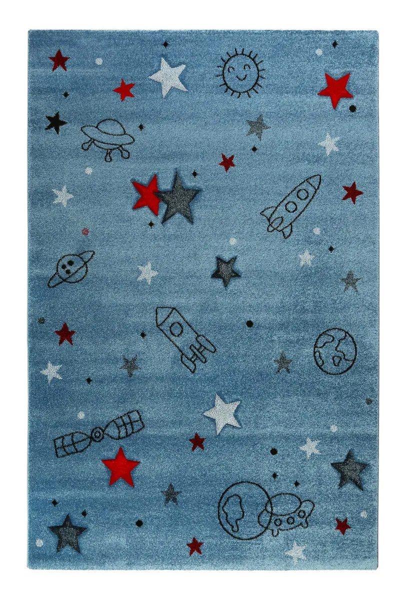 Esprit Kinder Teppich blau "Yoda"
