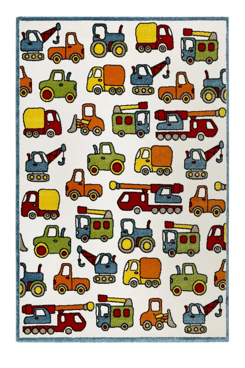 Esprit Kinderteppich Bunt "Vehicles"