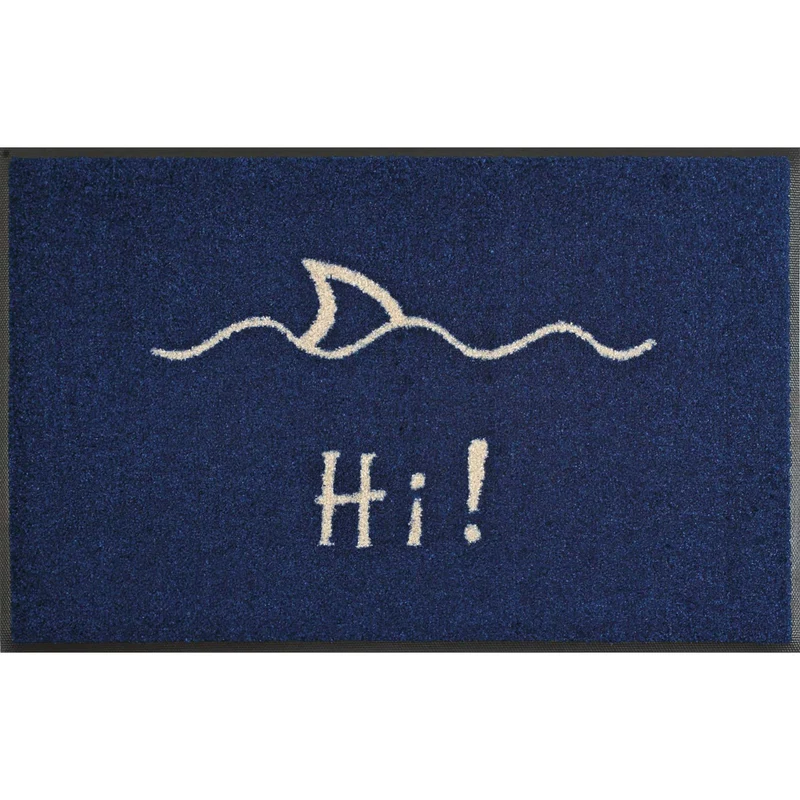 Fußmatte 50x75 Hi! blau
