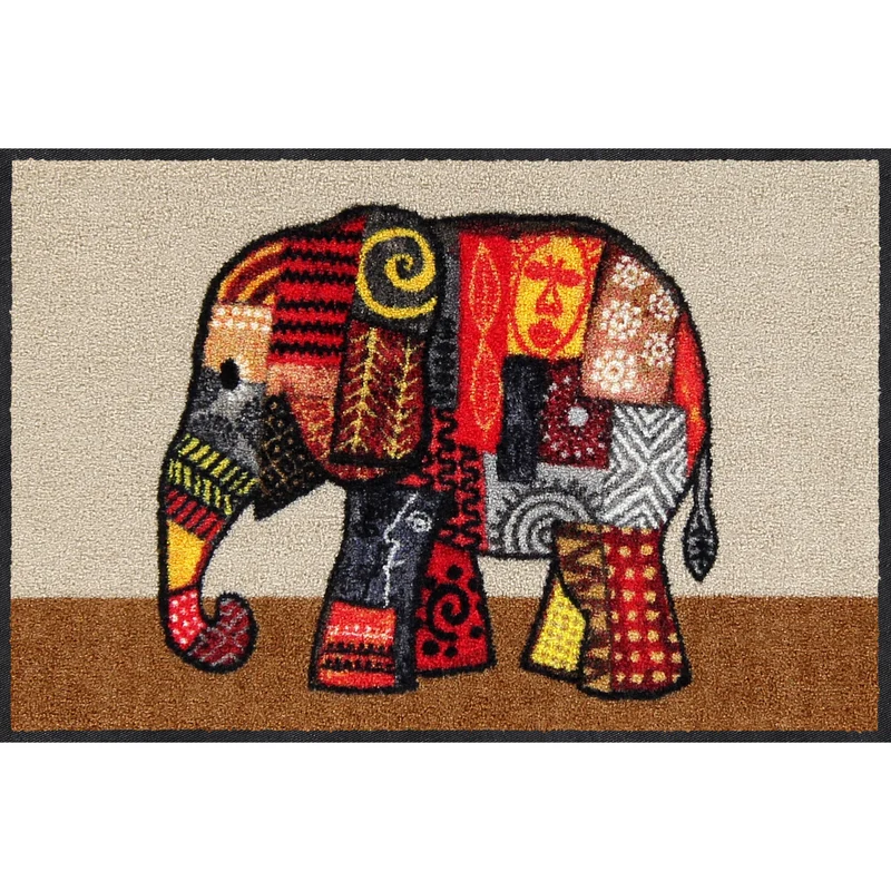 Fußmatte 50x75 Olifant terra sand