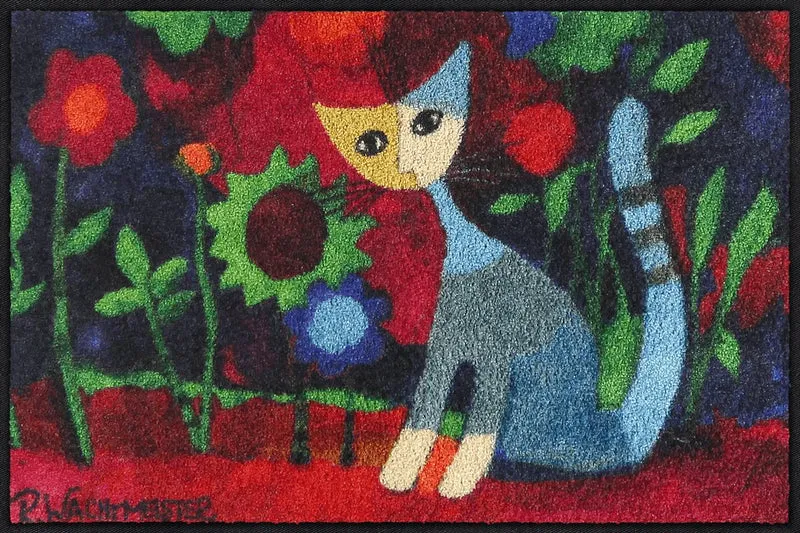 Fußmatte 50x75 Rosina Wachtmeister Mar rot