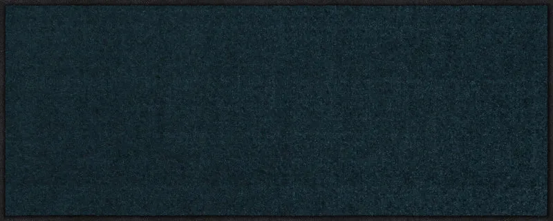 Läufer klein 40x100 Blaupetrol