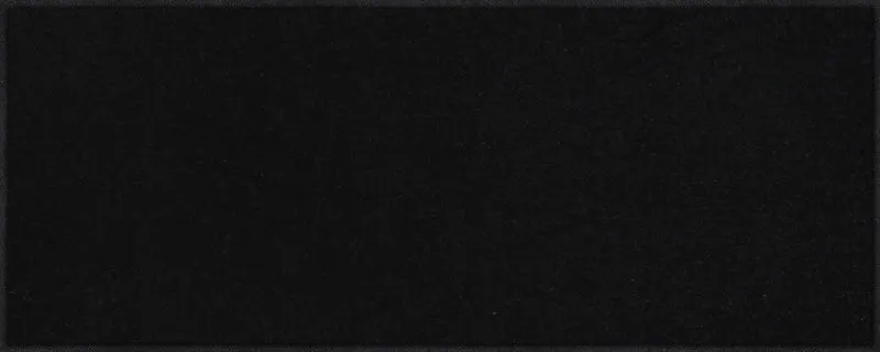 Läufer klein 40x100 Schwarz