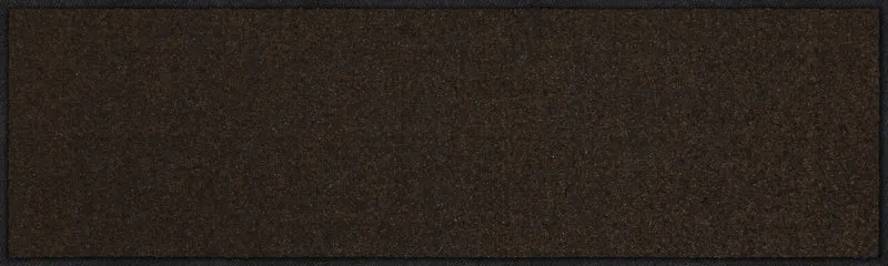 Läufer klein 30x100 Uni Schokobraun