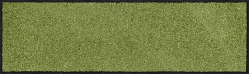 Läufer klein 30x100 Uni Salbei grün