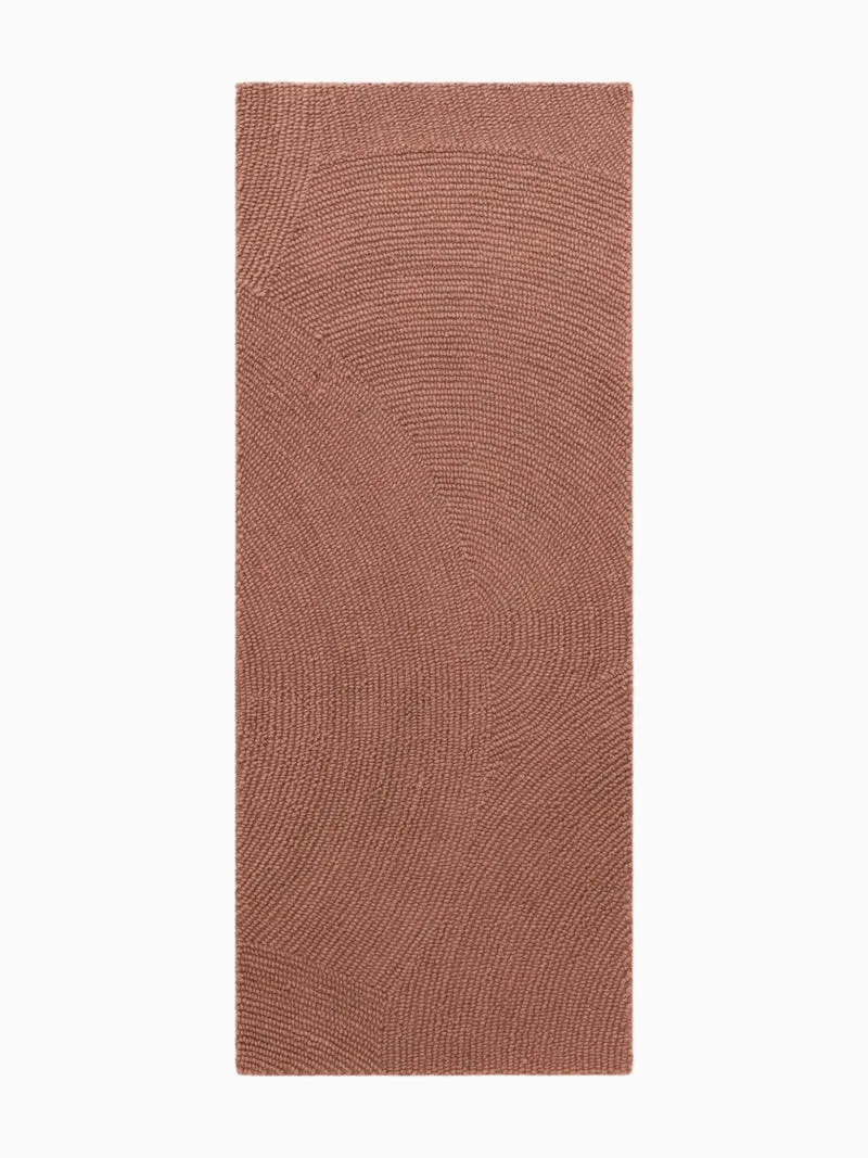 Wollteppich Calmio Altrosa Läufer
