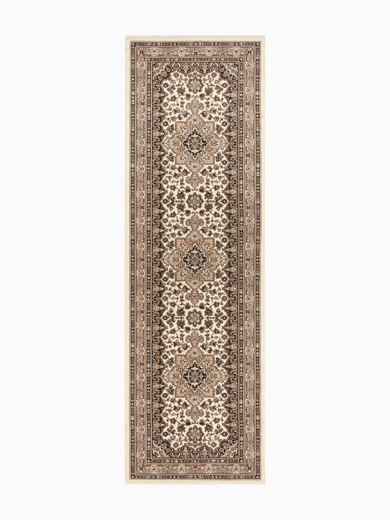 Orientteppich Parun Täbriz Beige Läufer