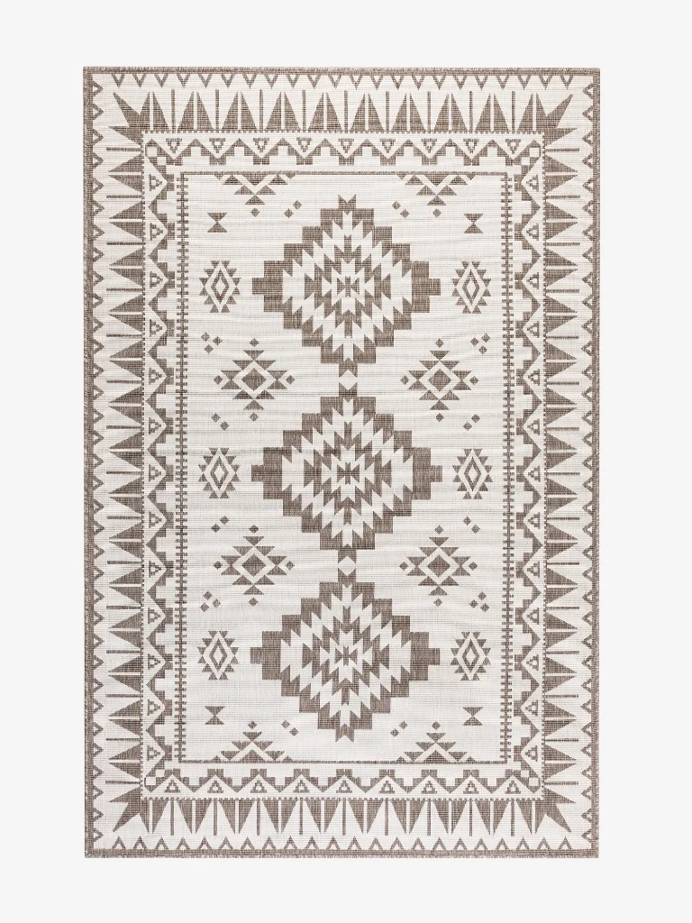 Elle Decoration In- & Outdoor Teppich Dynamic Beige