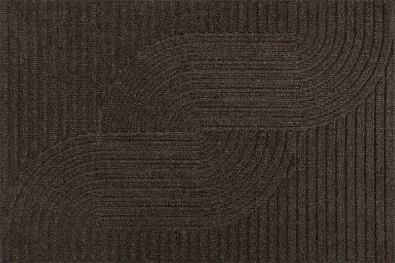 Fußmatte 60x90 Dune Loop dark brown