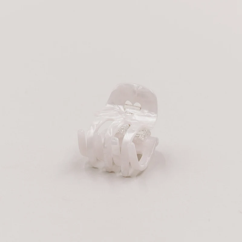 EULENSCHNITT Kleine Haarspange Herz Pearl