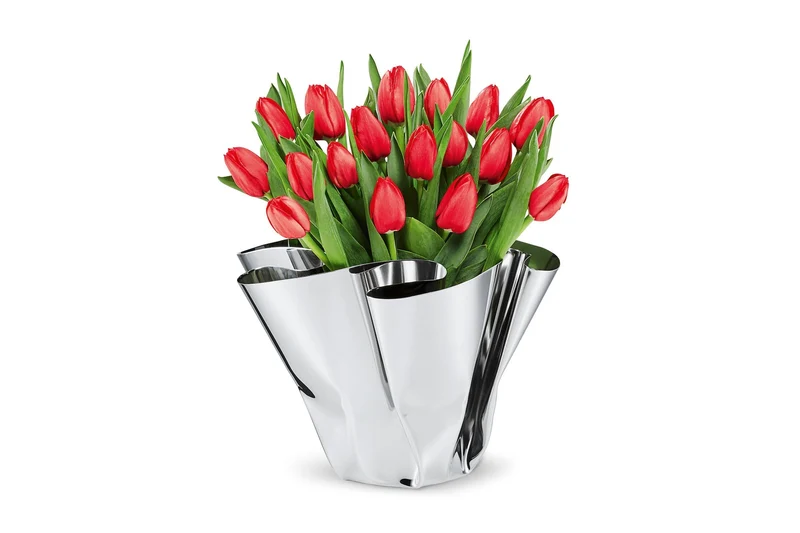 Blumenvase MARGEAUX Vase aus Edelstahl von Philippi