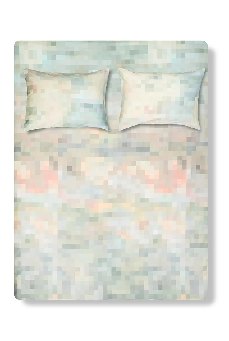 Artist Bedding "Meadow Pixel - Autumn " by Michele Rondelli