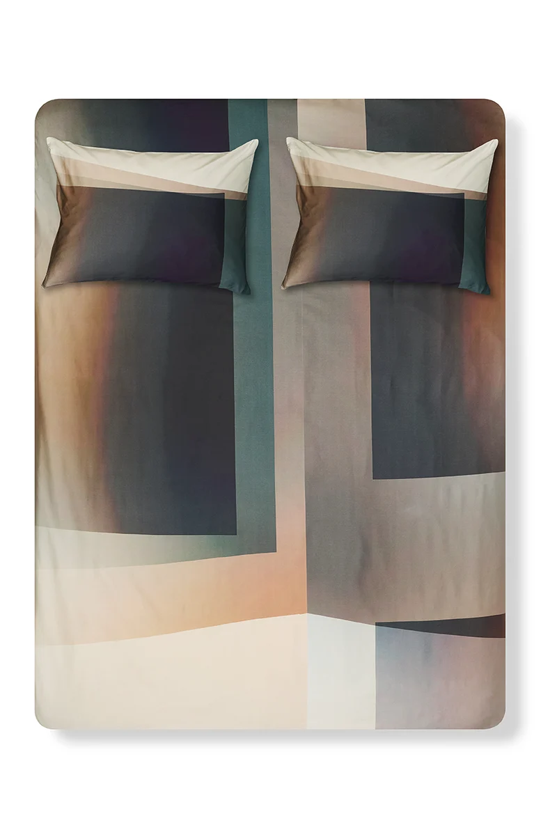 Artist Bedding "Overlay Midnight" by Michele Rondelli