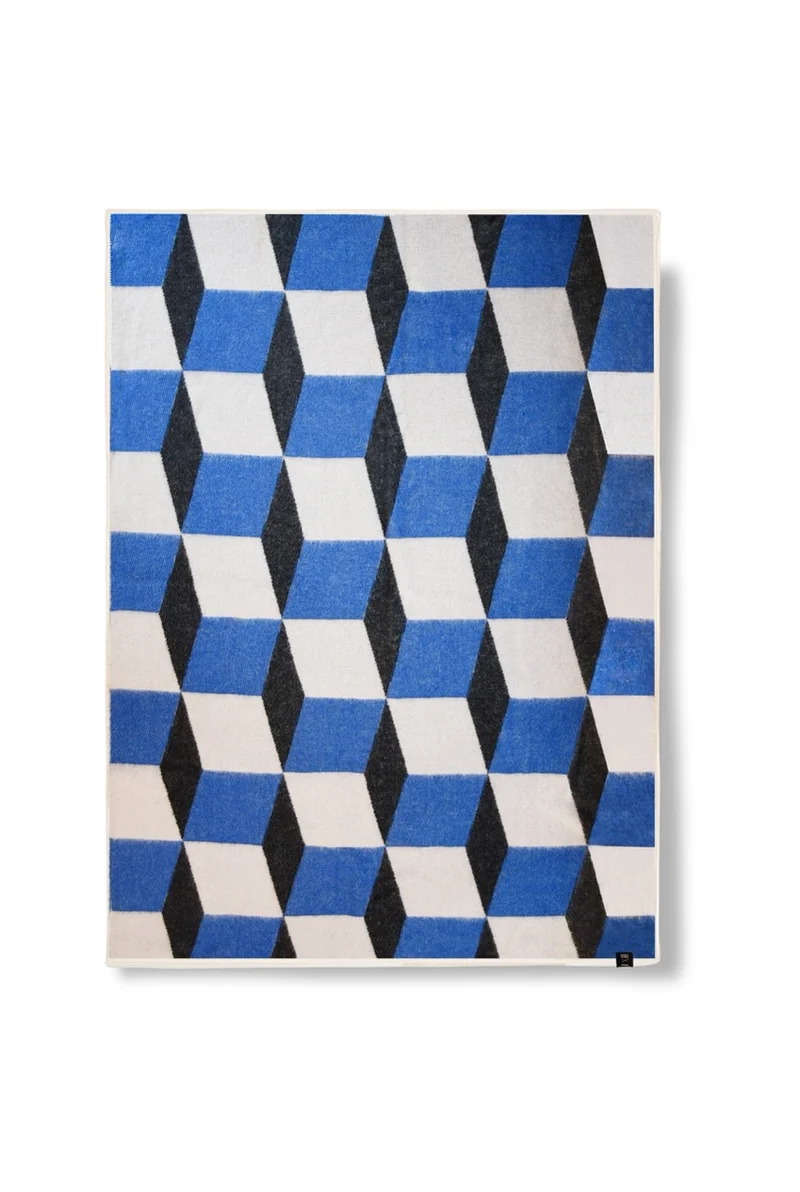 Wool Blanket "Molecula II" by Kunsthaus Zürich x ZigZagZurich