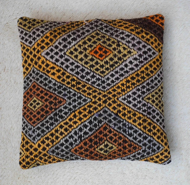 Kelim Kissen | 40 cm x 40 cm | Nr. K_6574