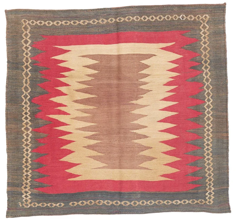 Alter Sofreh | 130 cm x 129 cm | Nr. Z-4546