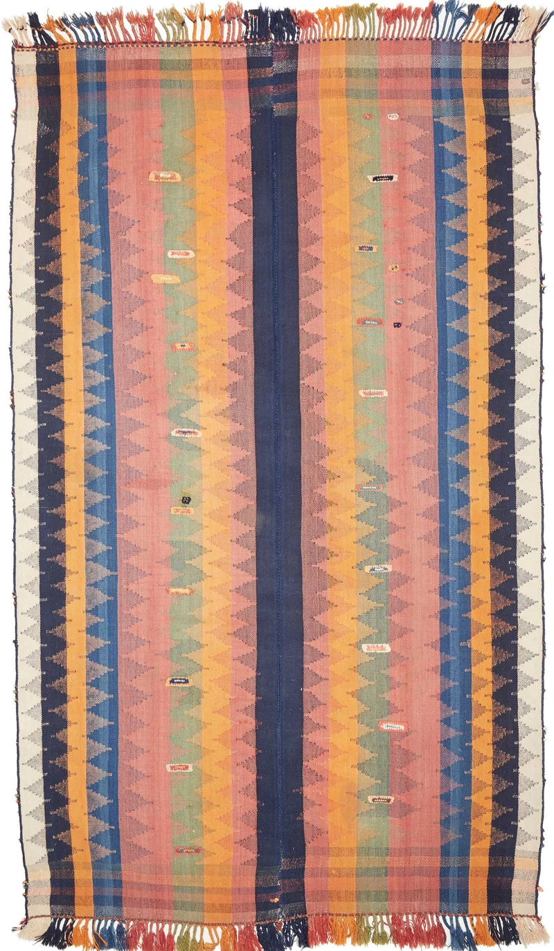 Alter Ghashghai Kelim | 285 cm x 170 cm | Nr. Z-4531