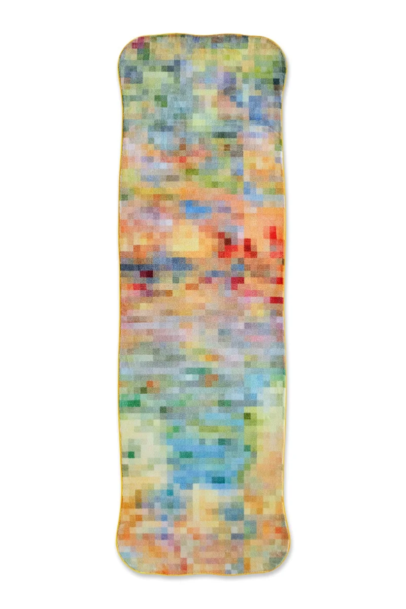 "Meadow Pixel" Artist Rug by Michele Rondelli