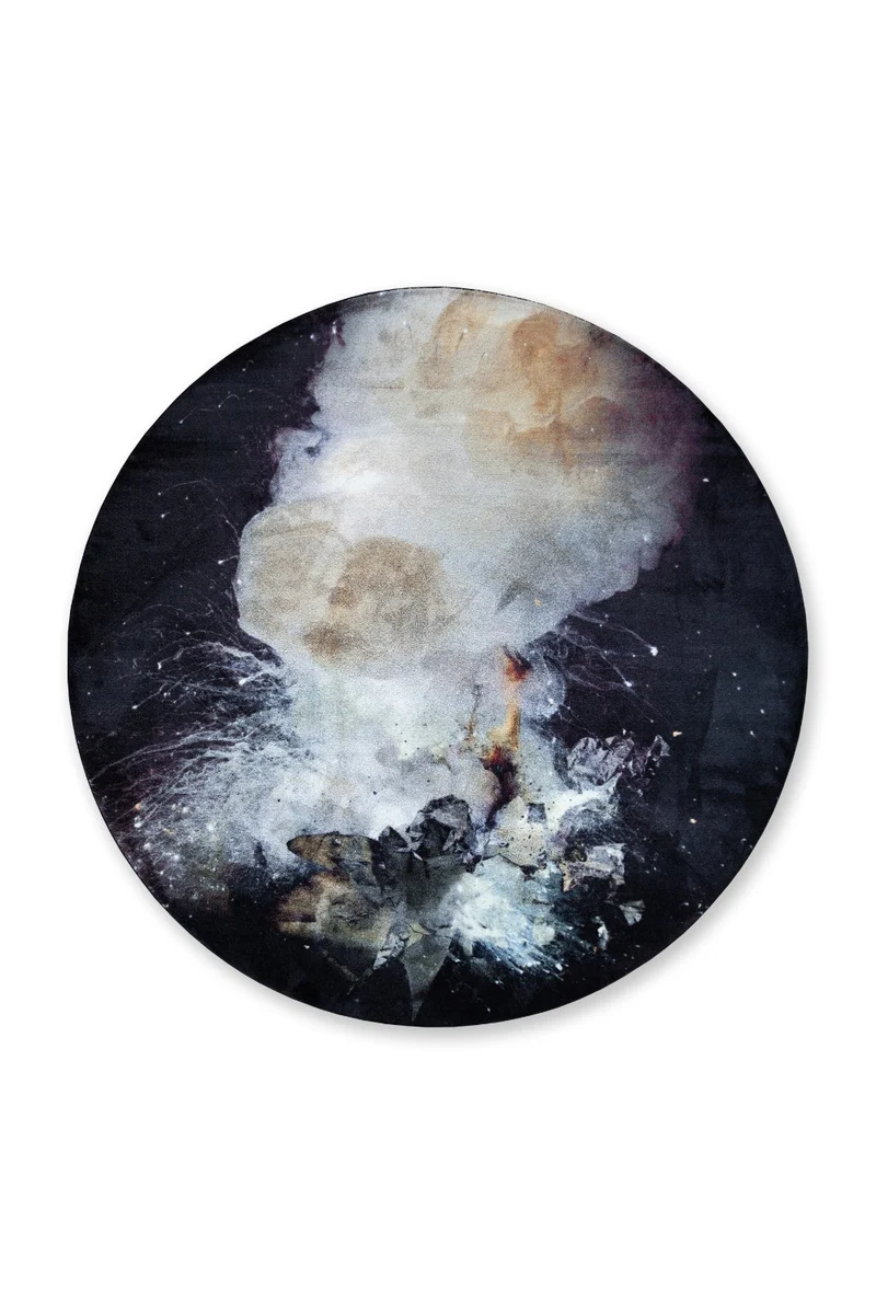 "Explosion" Artist Rug by Joschi Herczeg