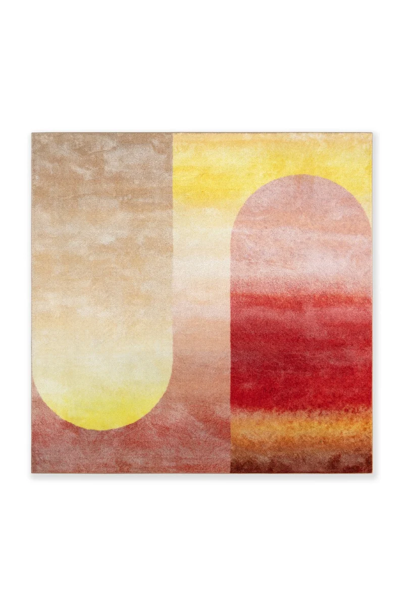 "Tender Fire" Artist Rug by Karina Eibatova