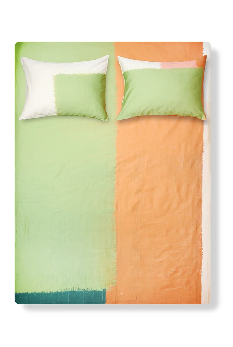 Artist Bedding "Earthy Green" by Kleopatra Moursela