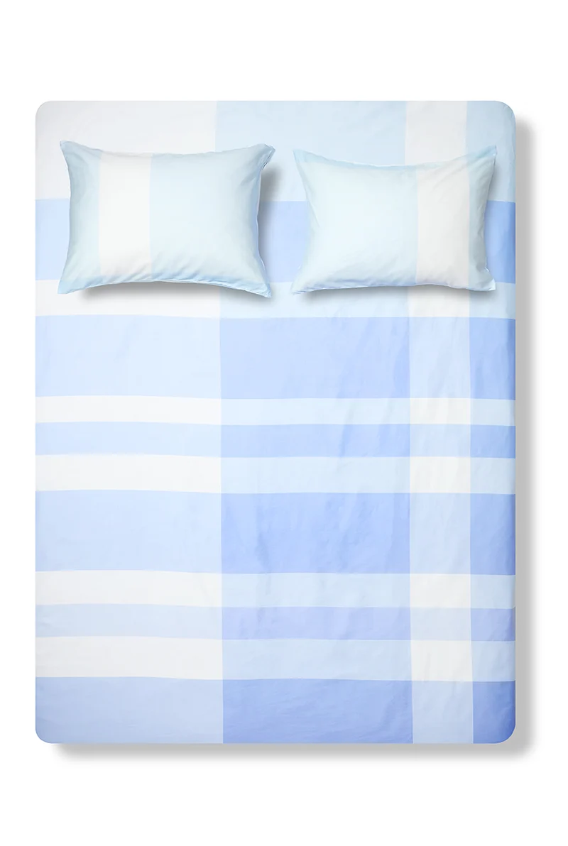 Artist Bedding "Tartzan Blue Haze" by Michele Rondelli