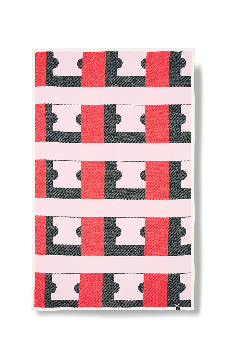 Cotton Blanket "Milano" by Nathalie Du Pasquier & George Sowden