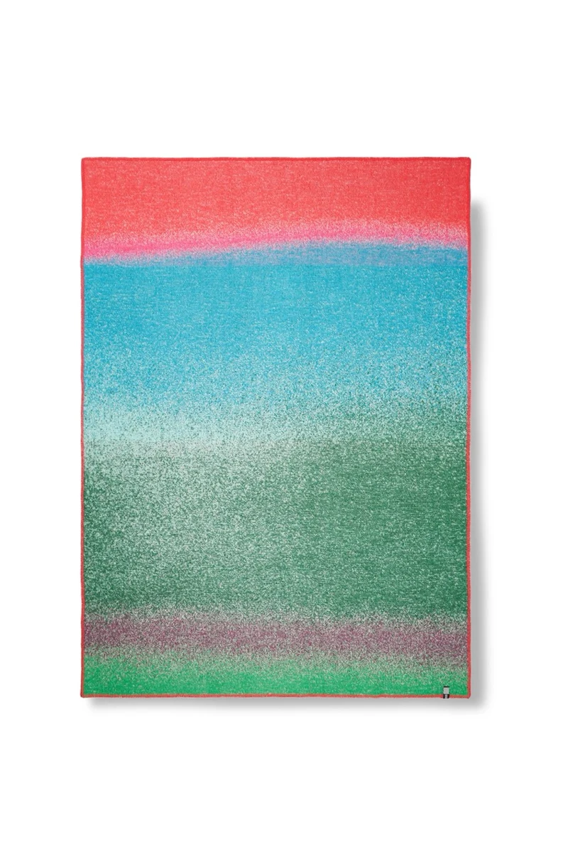 Wool Blanket "Color Rebel Petrol" by Michele Rondelli