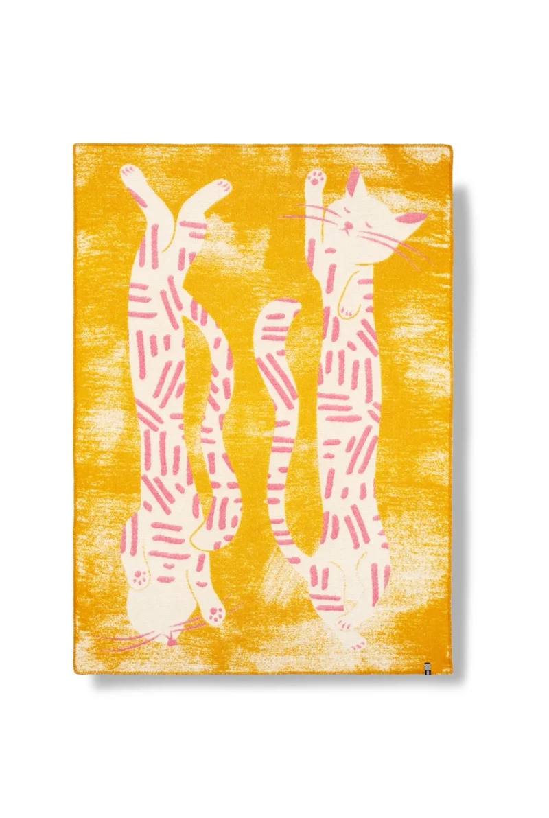 Wool Blanket "Pitschi" by Vera Loher