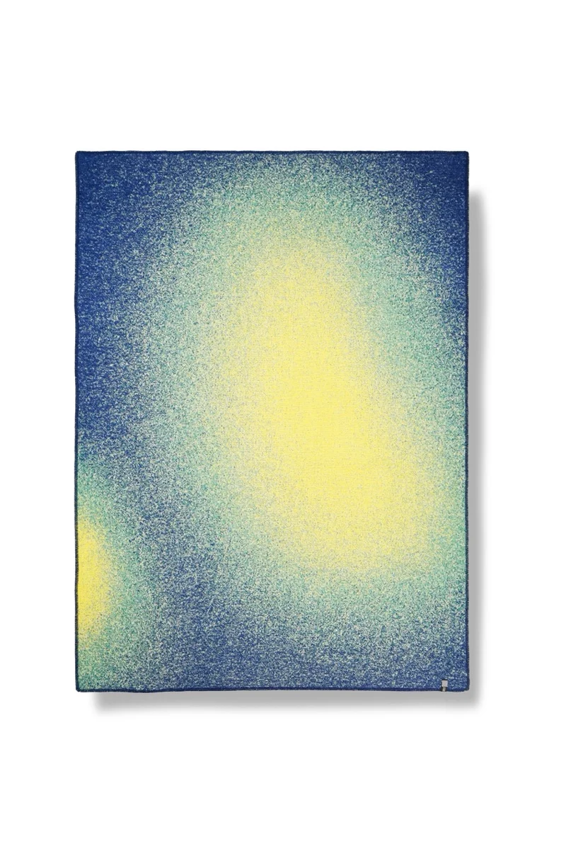 Wool Blanket "Aura" by Michele Rondelli