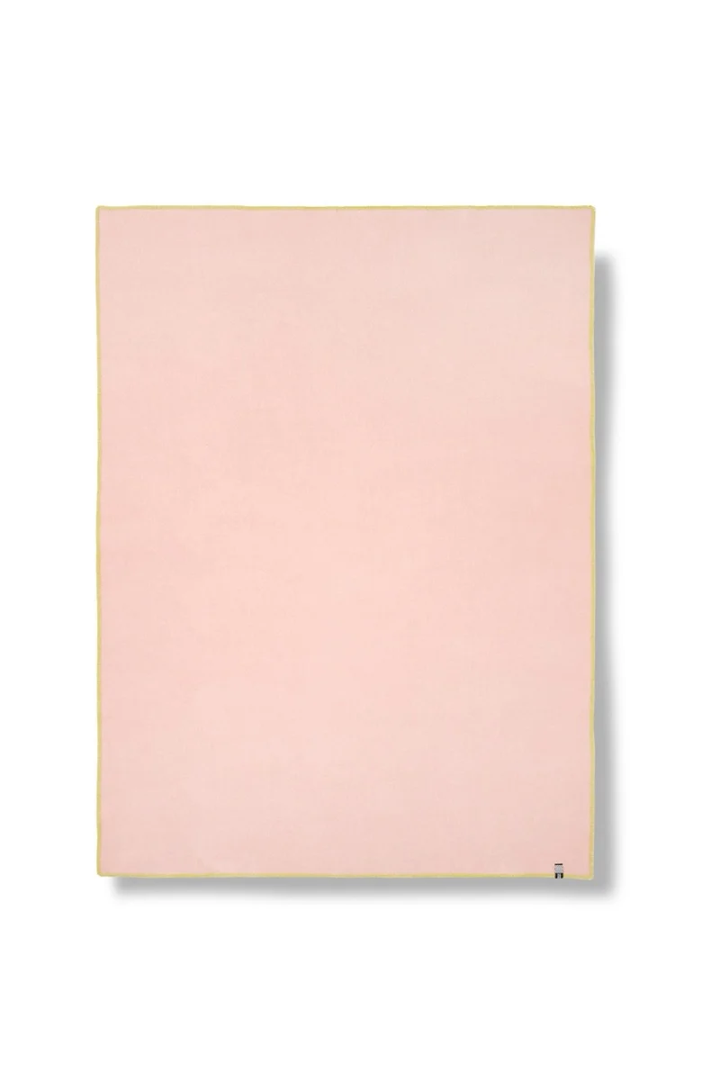 Wool Blanket "Behind Every Colour Is Another One Pink" by Michele Rondelli