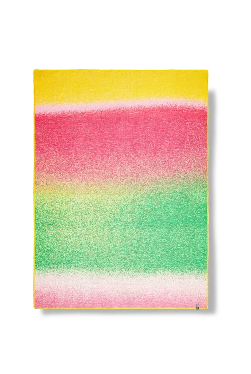 Wool Blanket "Color Rebel Fuchsia" by Michele Rondelli