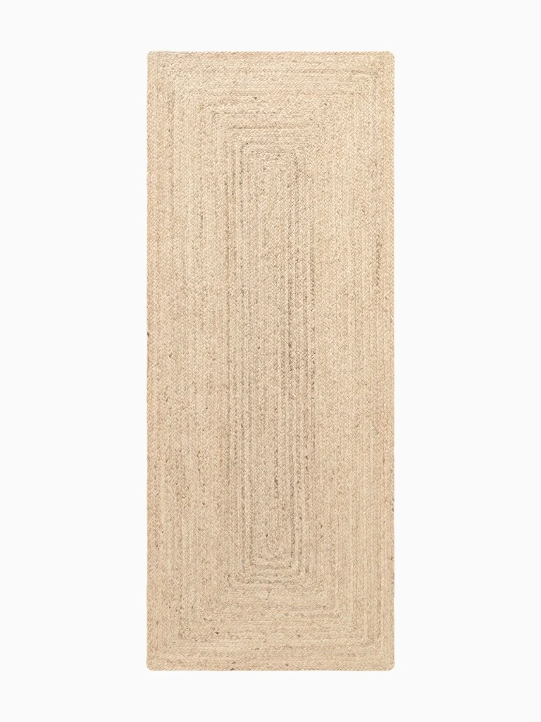 Juteteppich Juno Beige Läufer