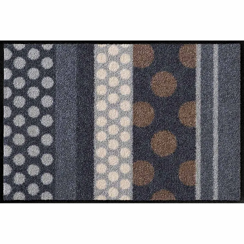 Fußmatte 75x120 Glamour Dots Grau grau