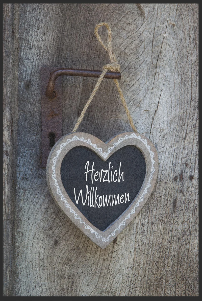 Fussmatte Herzlich Willkommen 10024