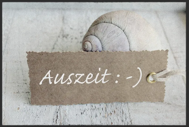 Fussmatte Auszeit 10020
