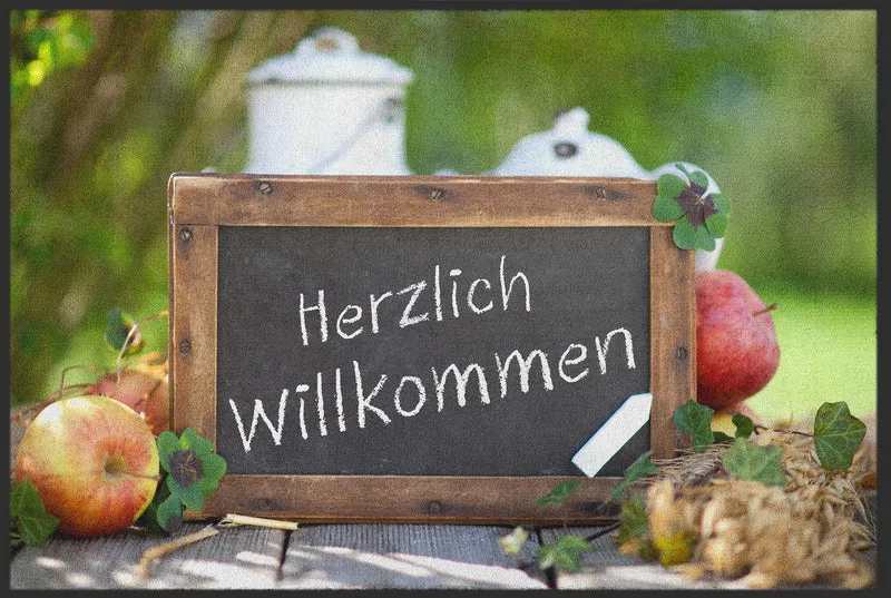 Fussmatte Herzlich Willkommen 10010